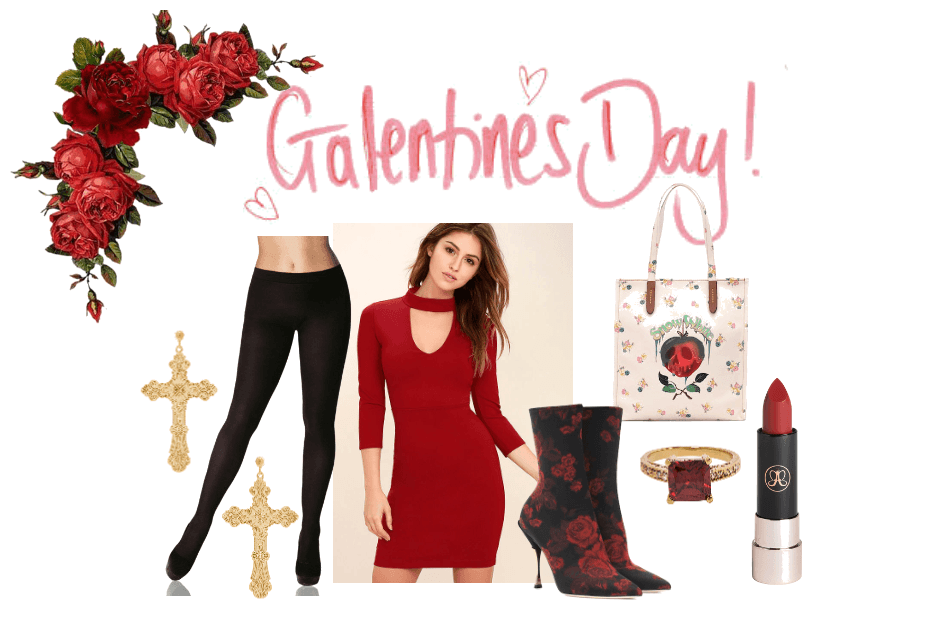 Galentine's Day Outfit