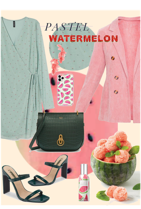 Pastel watermelon