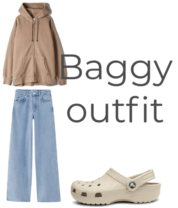 a baggy outfit