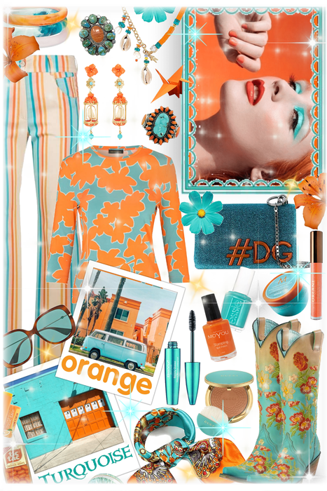 Orange You Glad There's Turquoise?
