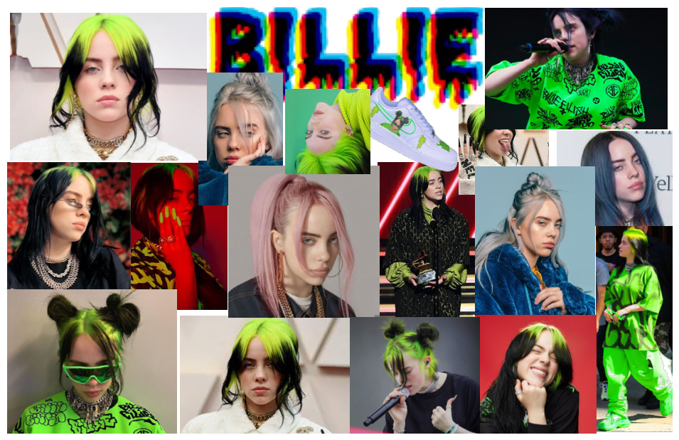 Billie Eilish Collage 2.0