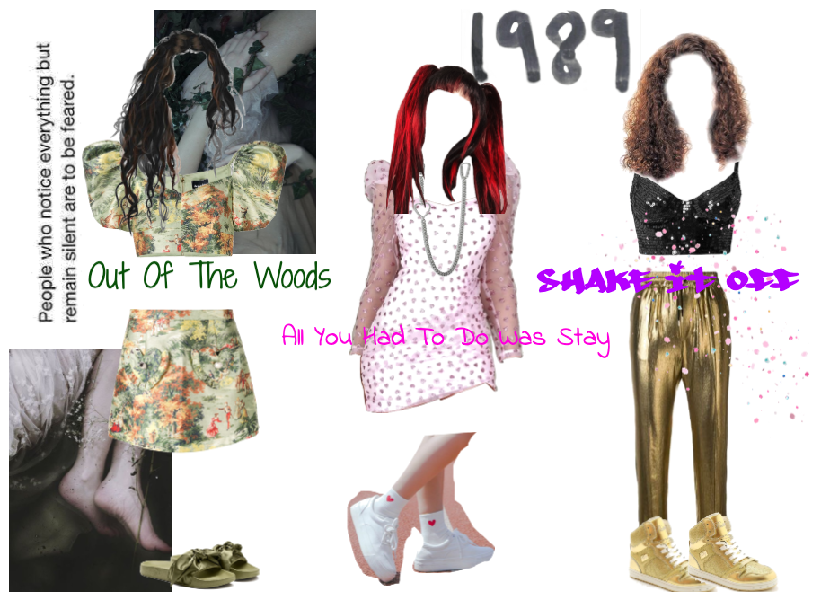 1989 Tay Swift songs as Outfits *Pt.2*
