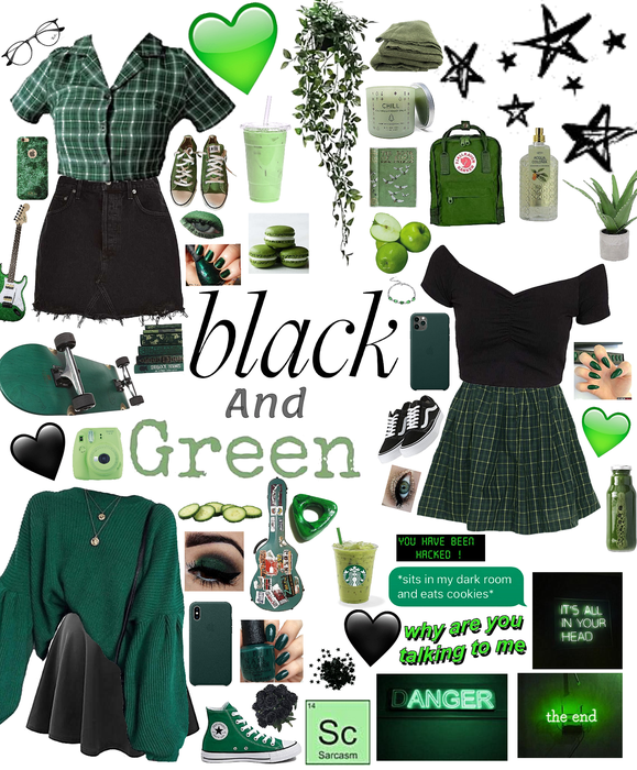 Black and Green!💚🖤
