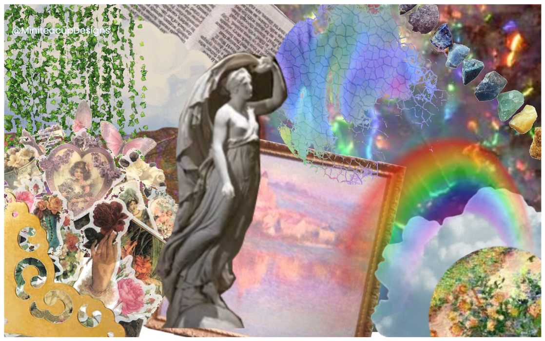 Iris, Goddess of Rainbows and Messenger Of Gods