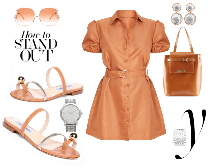 Stand out in caramel