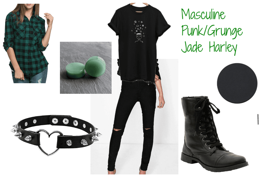 Masculine Punk/Grunge Jade Harley