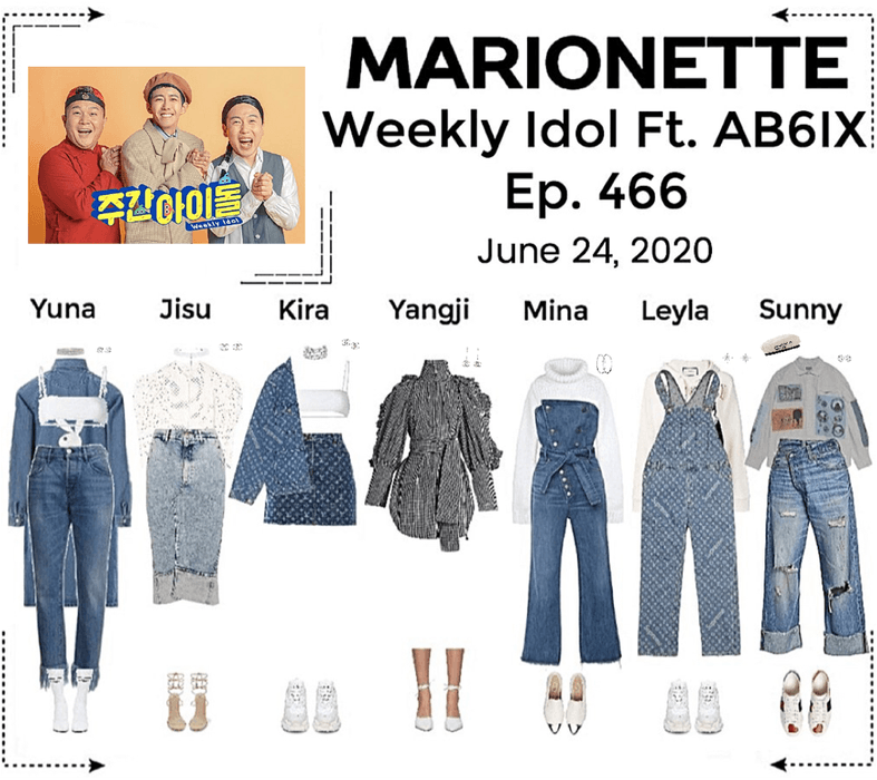 MARIONETTE (마리오네트) Weekly Idol Ft. AB6IX