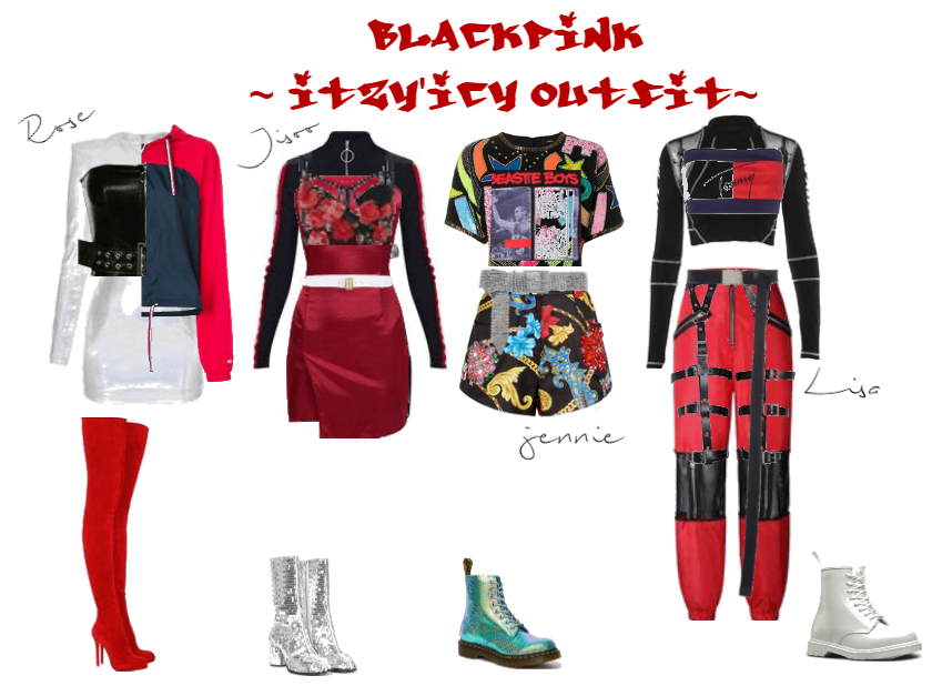 BLACKPINK ~ ITZY ICY OUTFIT