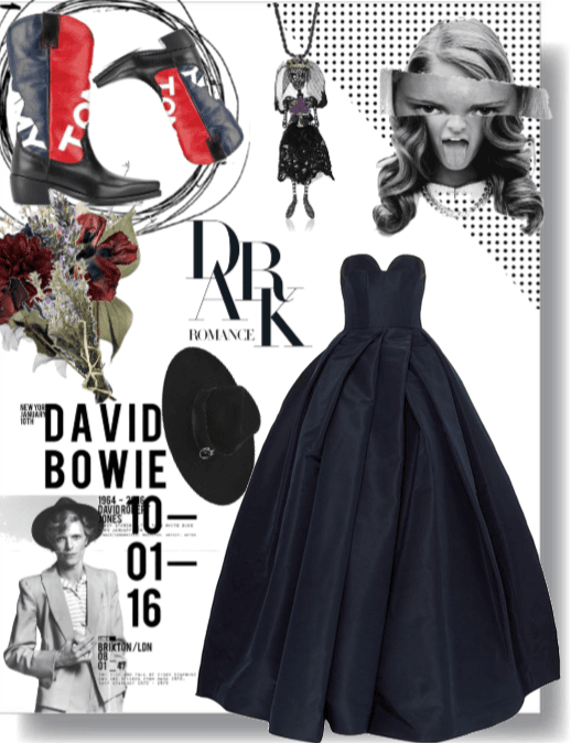 38. Wedding with Bowie: dark with a pinch of fun