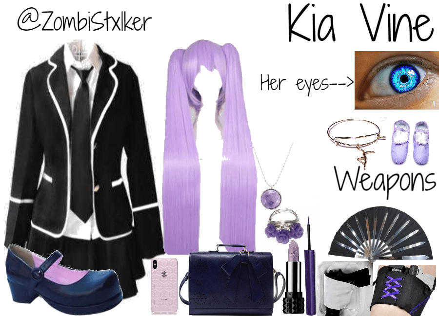 Shadow Hunters OC: Kia Vine's school uniform (human) (2.0)