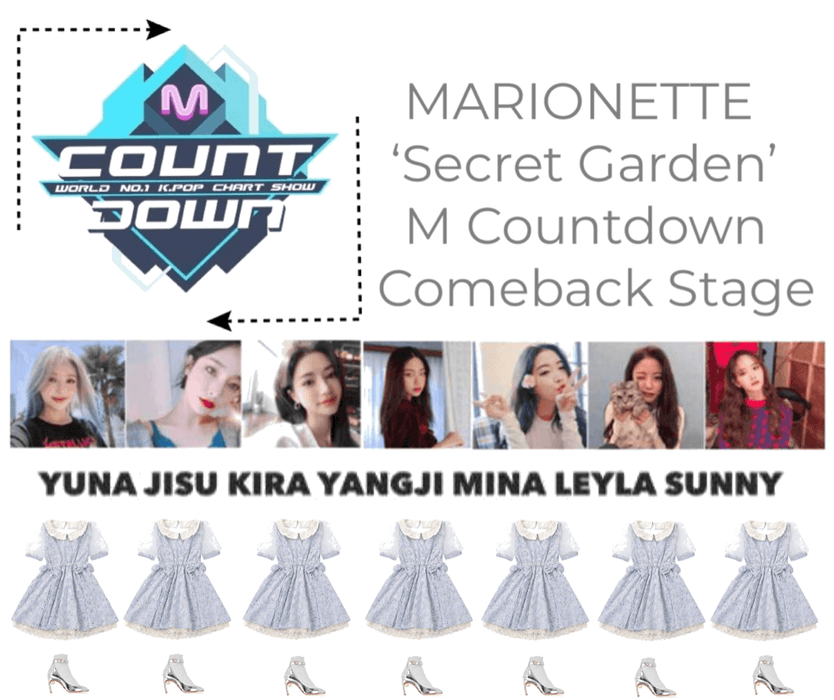 {MARIONETTE} M Countdown Comeback Stage ‘Secret Garden’