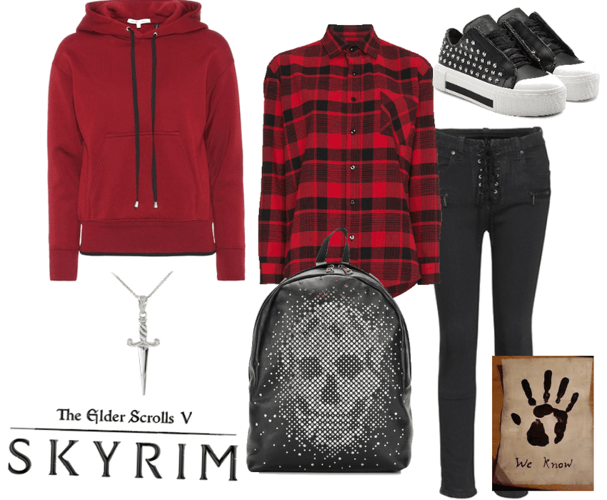 Skyrim Outfit - Dark Brotherhood Inspired