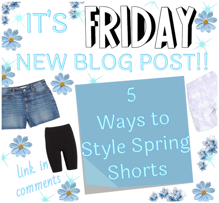 It’s Friday! New Blog Post!!