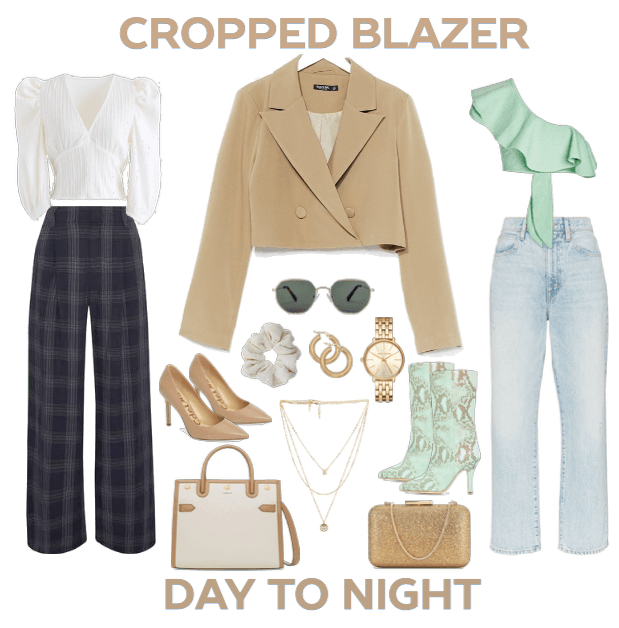 Day to Night: Cropped Blazer