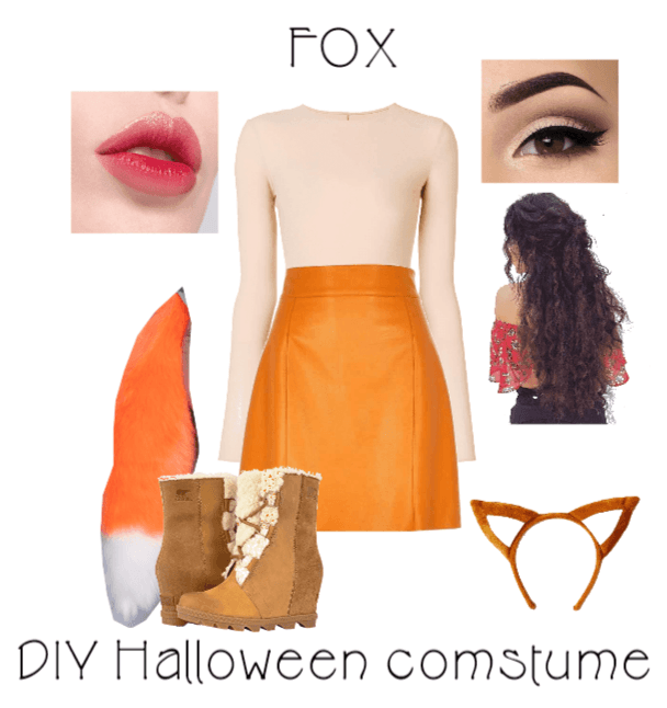 Fox DIY halloween costume