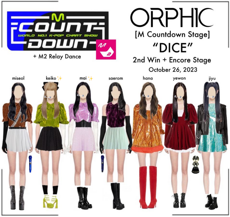 ORPHIC (오르픽) [M Countdown] “DICE” 2nd Win