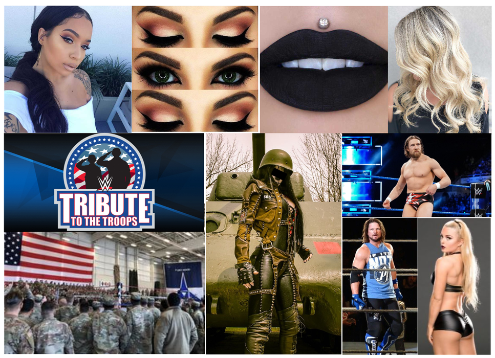 Tribute to the Troops: Mixed Tag Team Match
