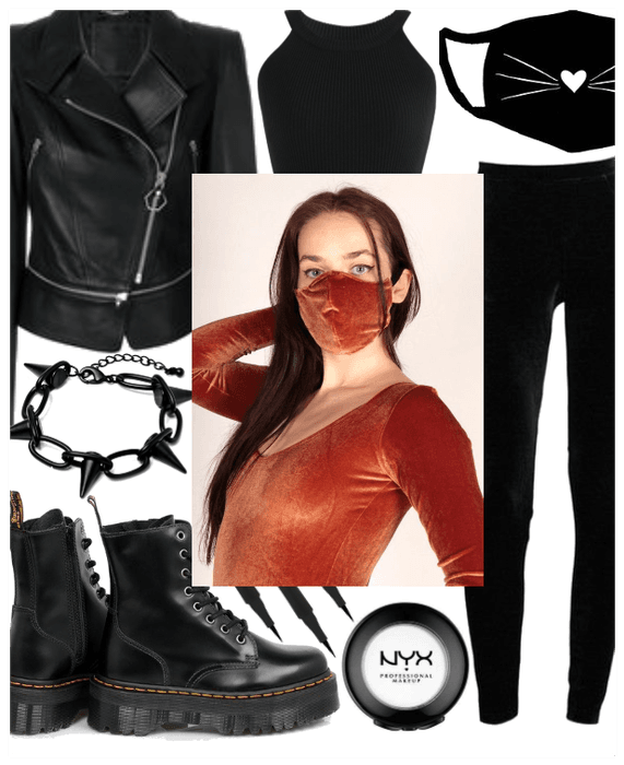 SPRING 2020: Style A Face Mask (The Biker Girl)