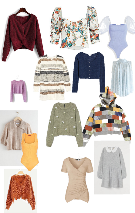 Some fall blouse/sweater ideas
