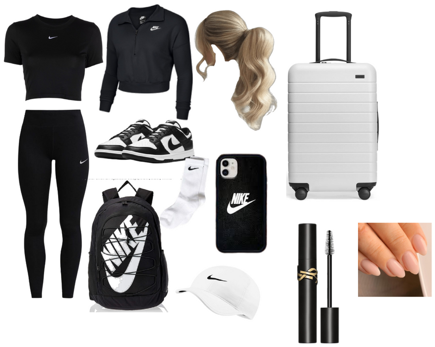 Nike themed/airport outfit
