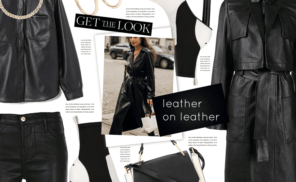 PFW Leather On Leather