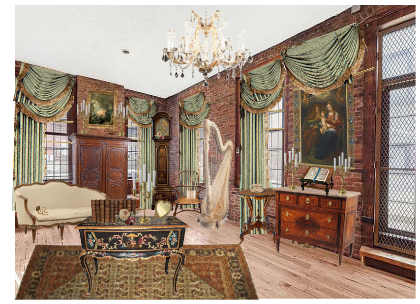 18th Century Parlor Room