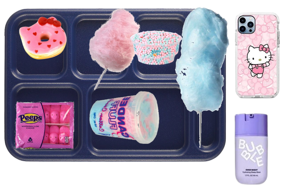 cotton candy lunch