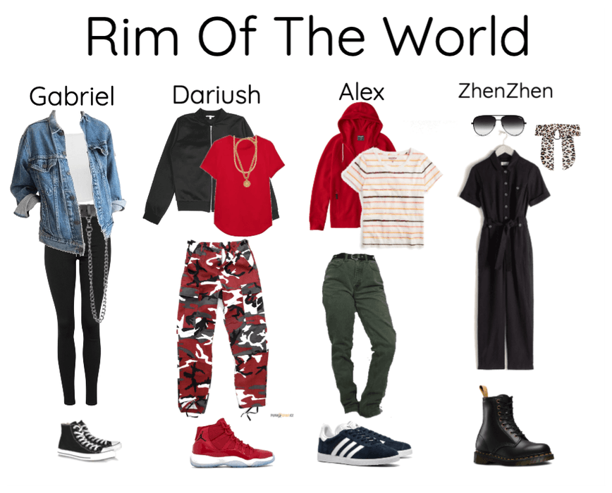 Rim Of The World Outfits