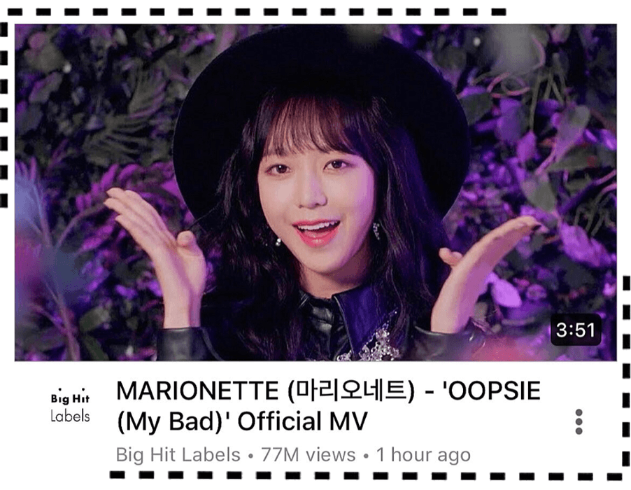 MARIONETTE (마리오네트) ‘OOPSIE (My Bad)’ Music Video