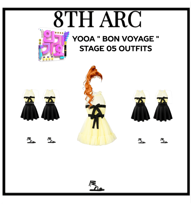 Yooa Bon Voyage stage 05 outfits