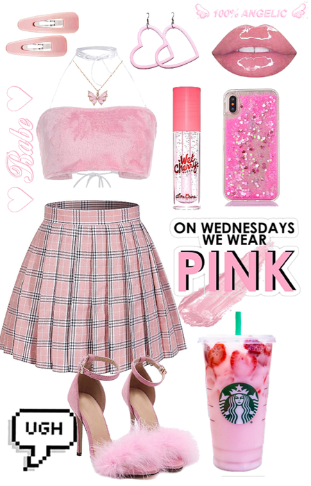 on Wednesday we wear pink