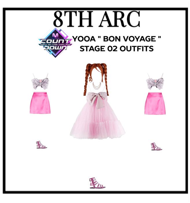 YOOA BON VOYAGE STAGE 2 OUTFITS