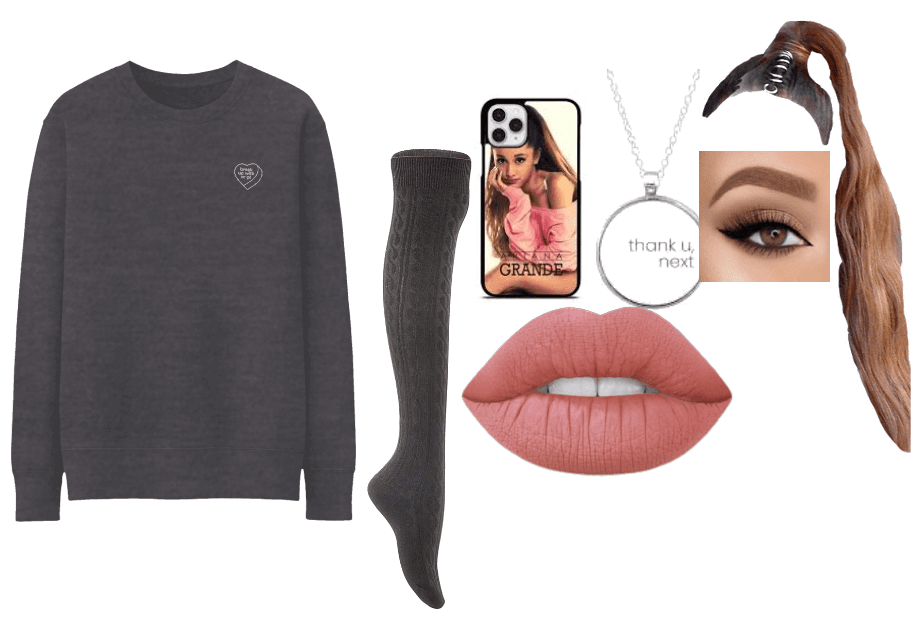 ariana grande stay home outfit
