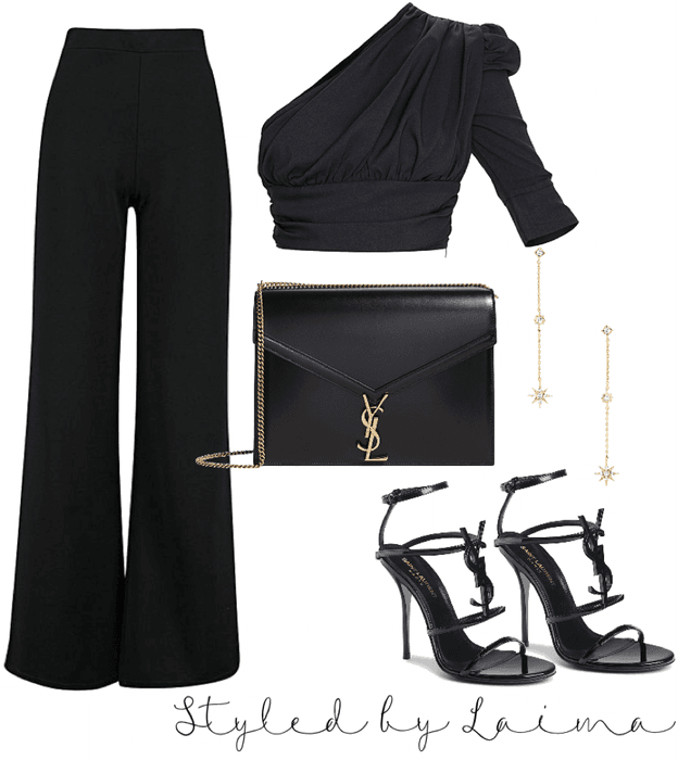 Black and Gold Chic Luxe