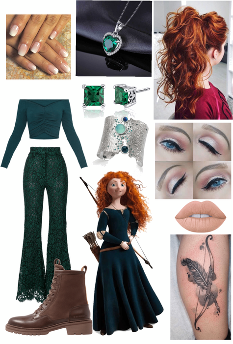 Merida (Brave) Outfit