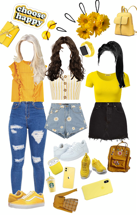 which yellow outfit is better?