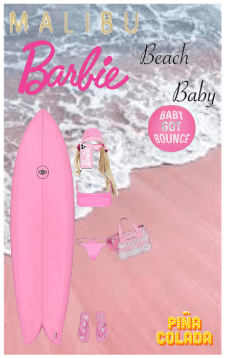 Beach Baby Barbie