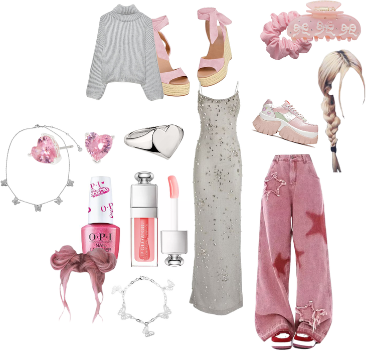 # silvery pink