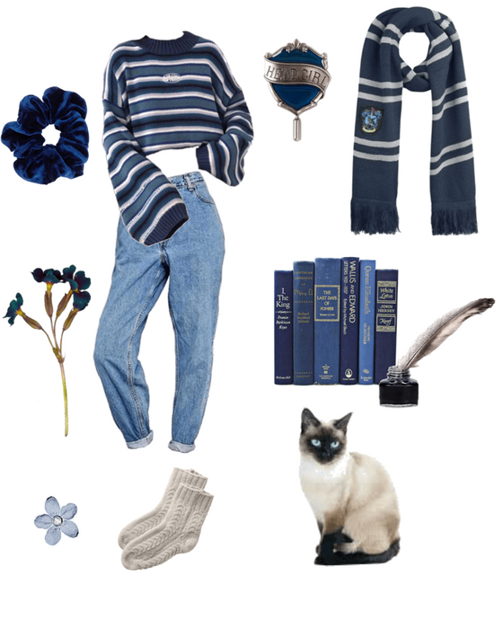 soft ravenclaw outfit
