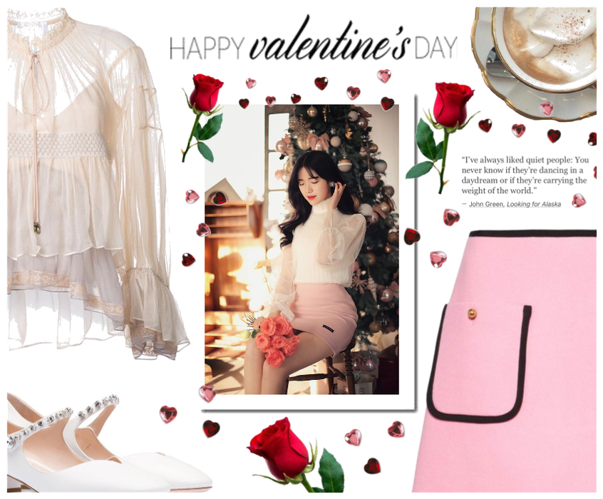 ♡ Valentines Day Date Night Look #1 ♡