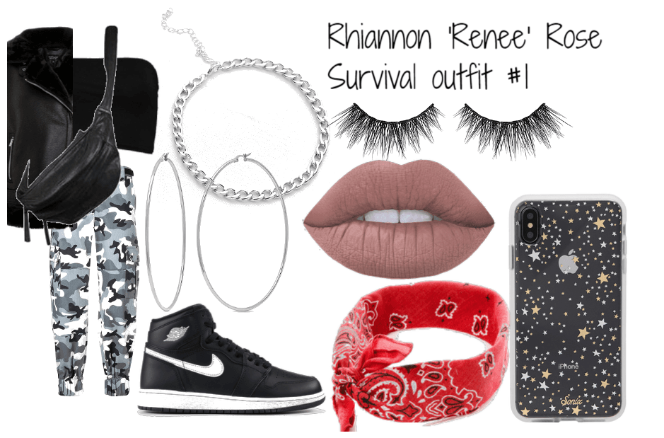 Rhiannon 'Renee' Rose Survival outfit #1