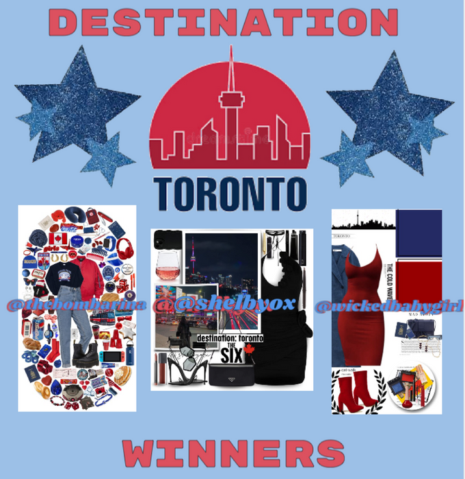 Congratulations Destination Toronto Winners!!!!