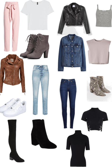 Spring clothing aesthetic