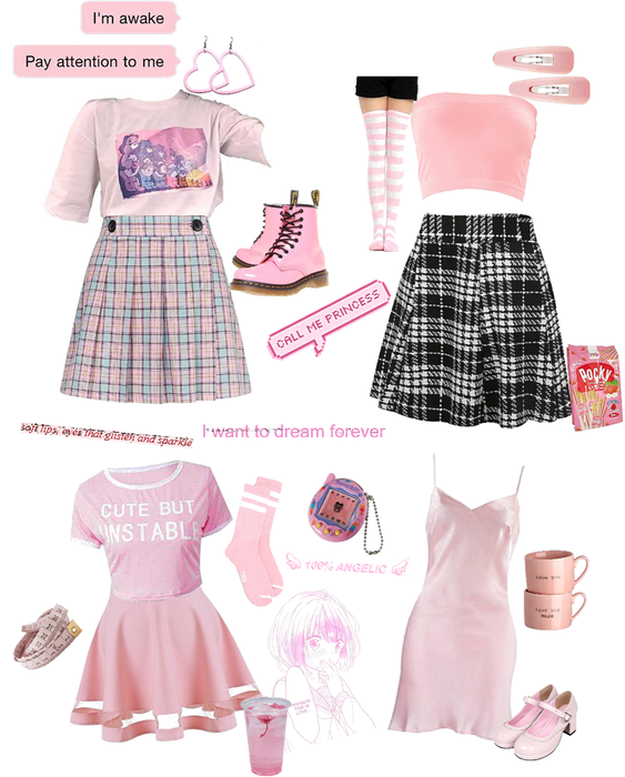 pink outfits