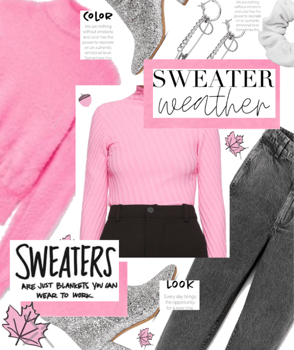pink sweater weather