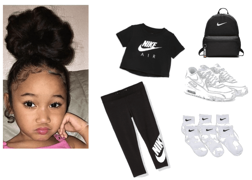 Lil Girly Nike fit
