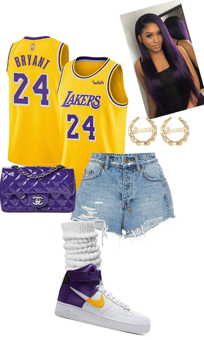 R.I.P Kobe “Lakers Inspired Outfit”