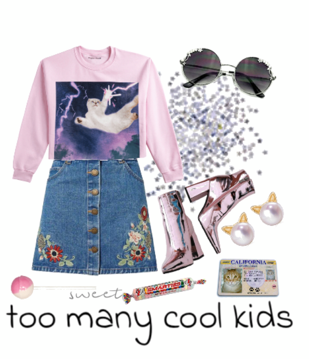 Dorky Outfit / Fun Moodboard