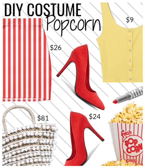 DIY Costume: Popcorn