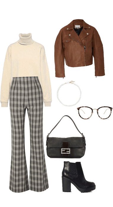 how to style plaid pants 1